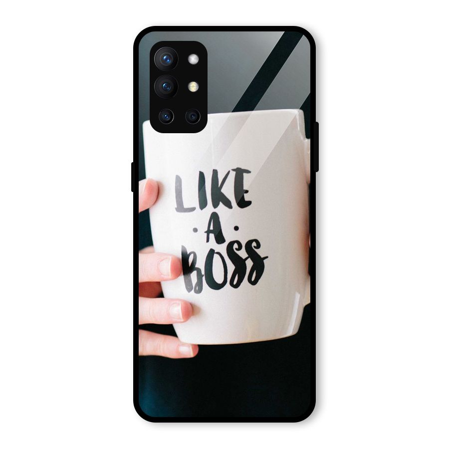 Like a Boss Glass Back Case for OnePlus 9R