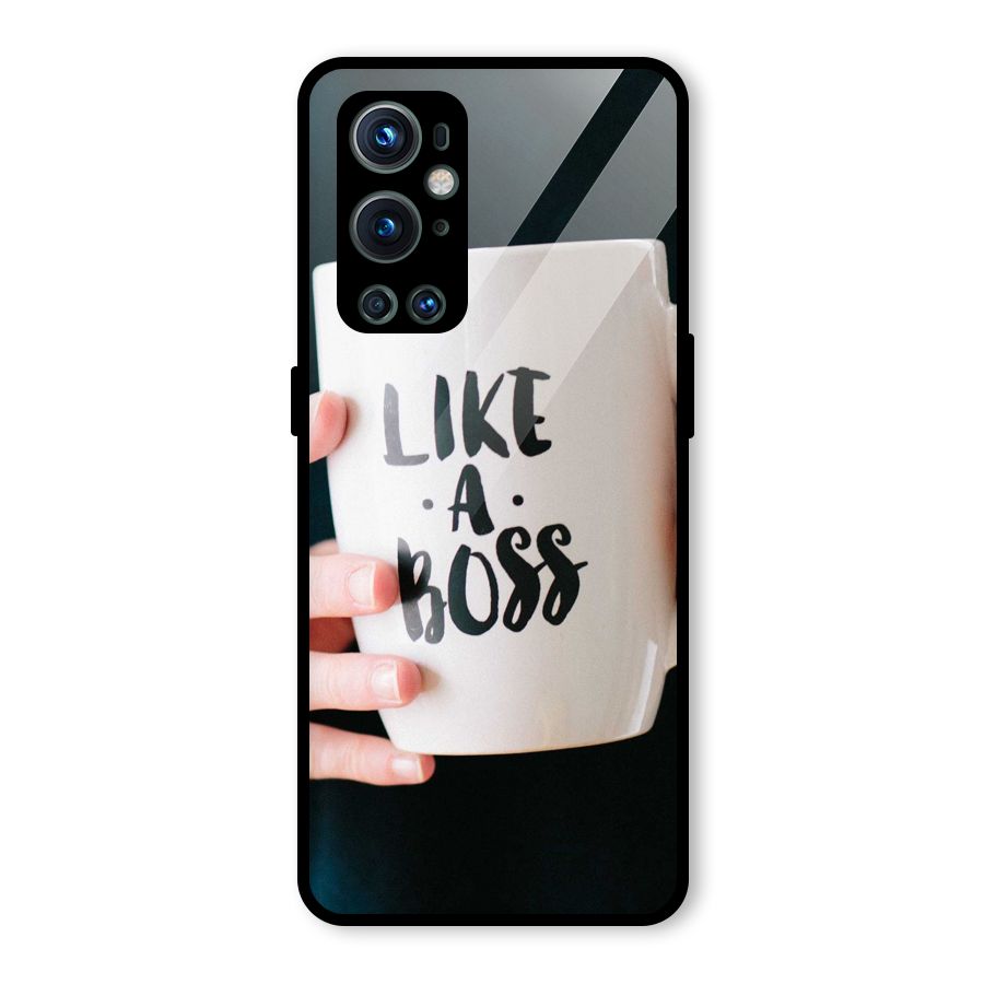 Like a Boss Glass Back Case for OnePlus 9 Pro