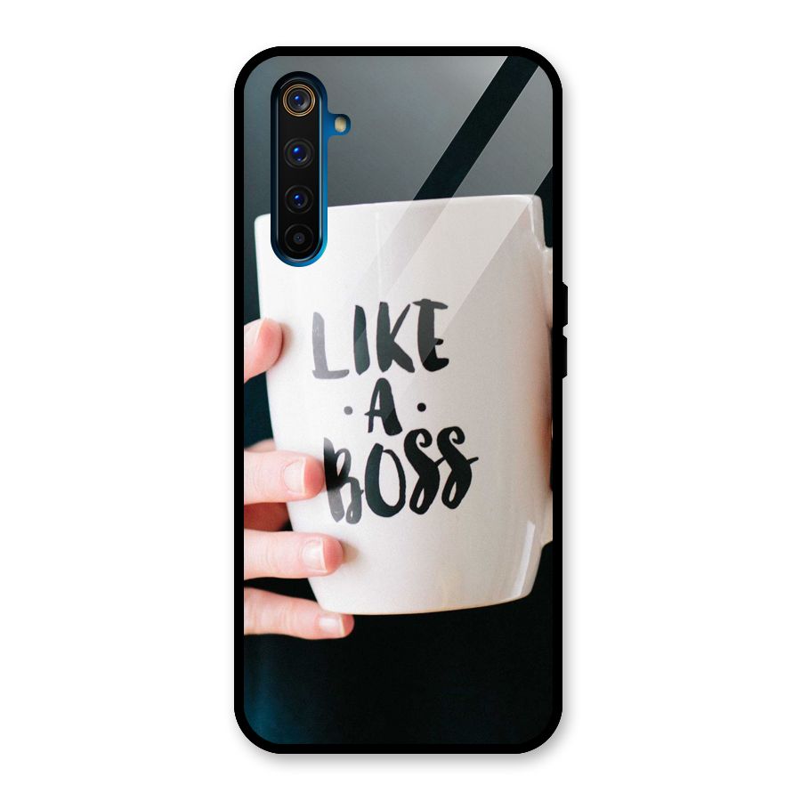 Like a Boss Glass Back Case for Realme 6 Pro