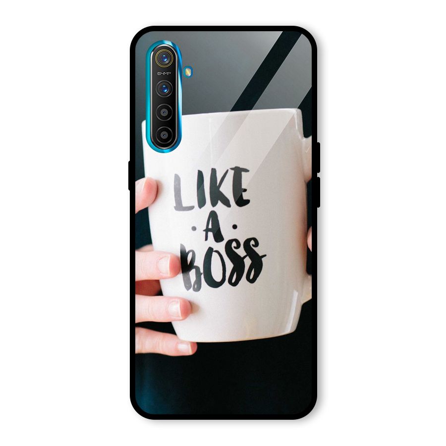 Like a Boss Glass Back Case for Realme X2
