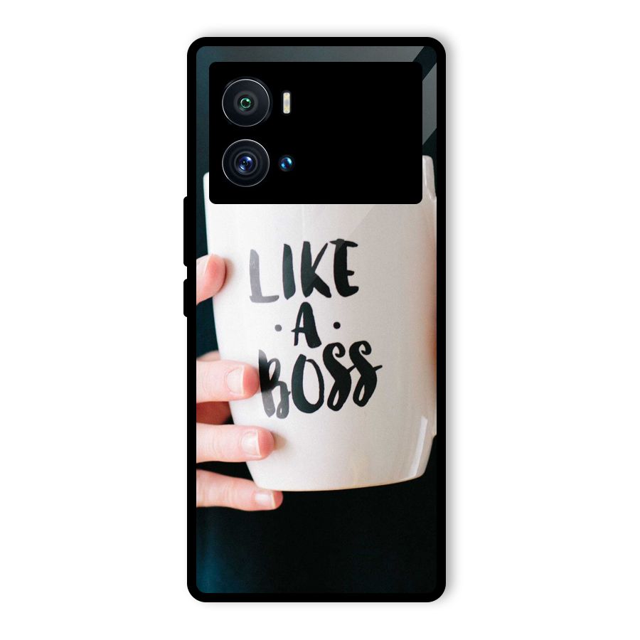Like a Boss Glass Back Case for Vivo iQOO 9 Pro