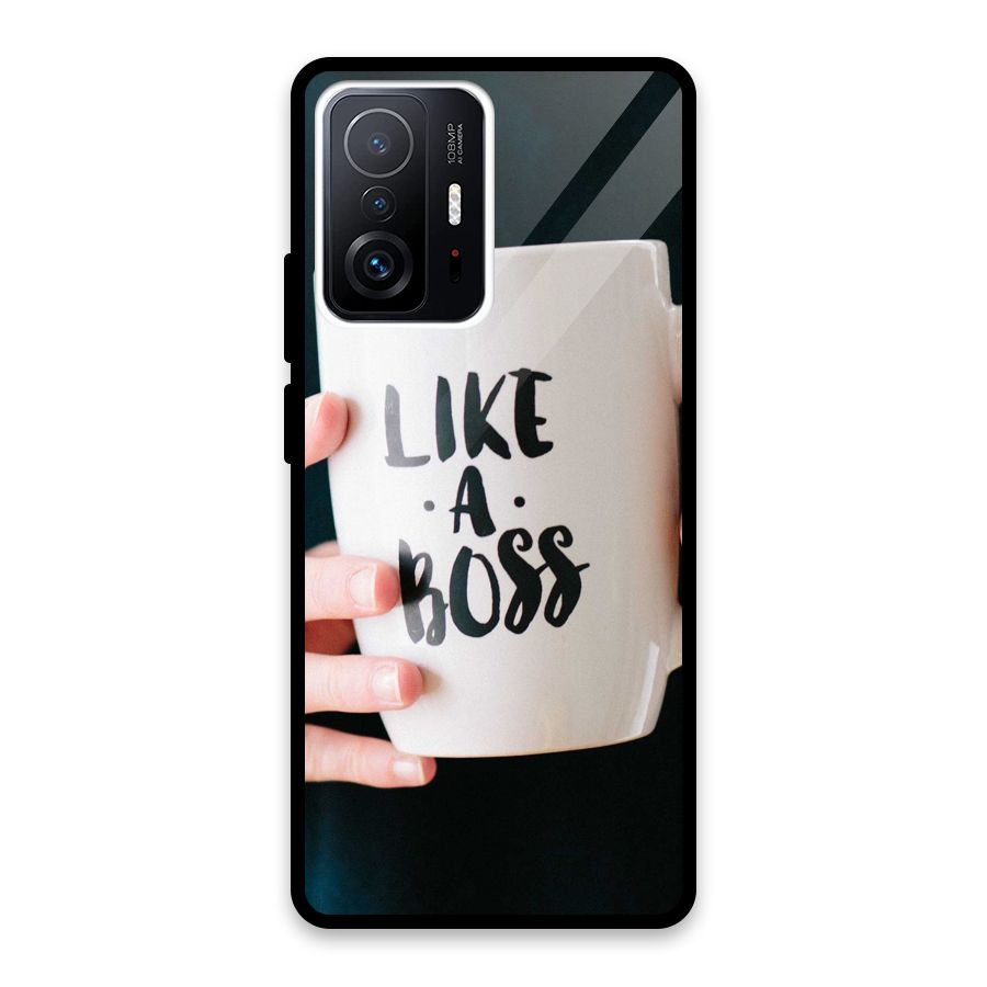 Like a Boss Glass Back Case for Xiaomi 11T Pro