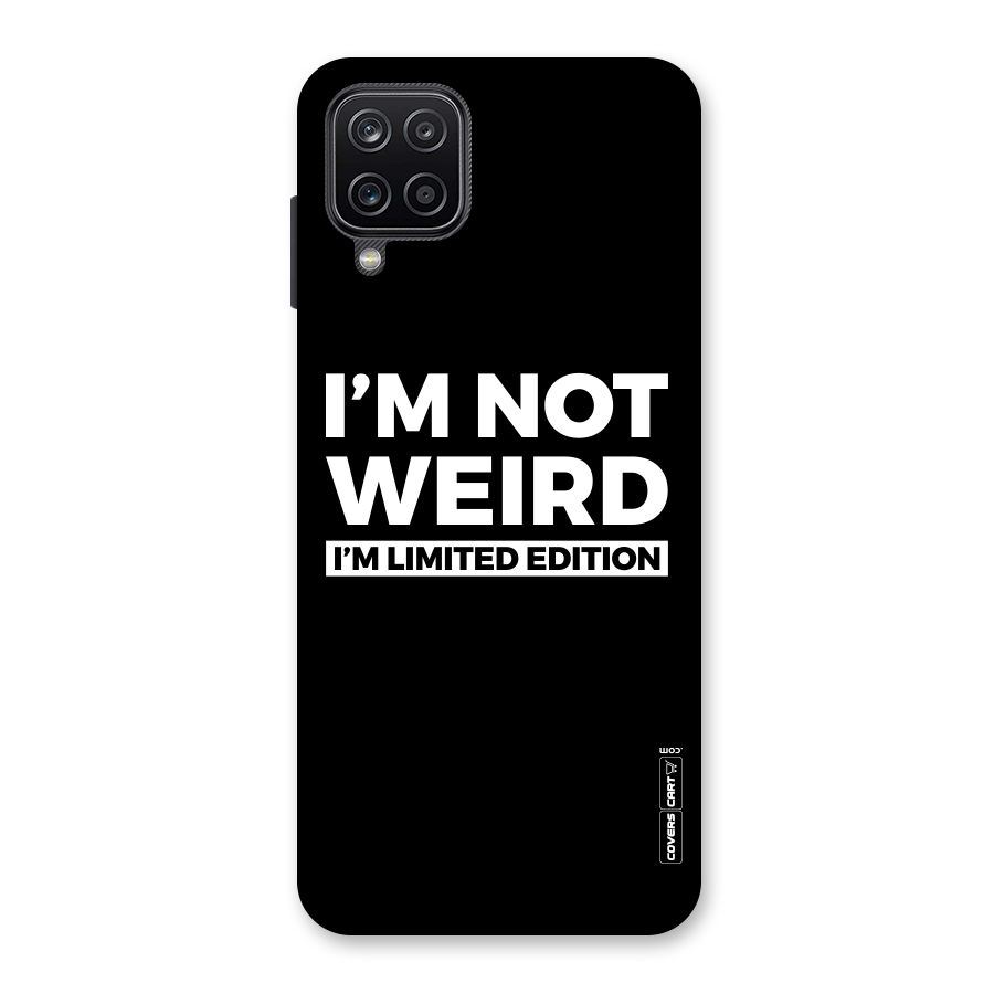 Limited Edition Back Case for Galaxy A12