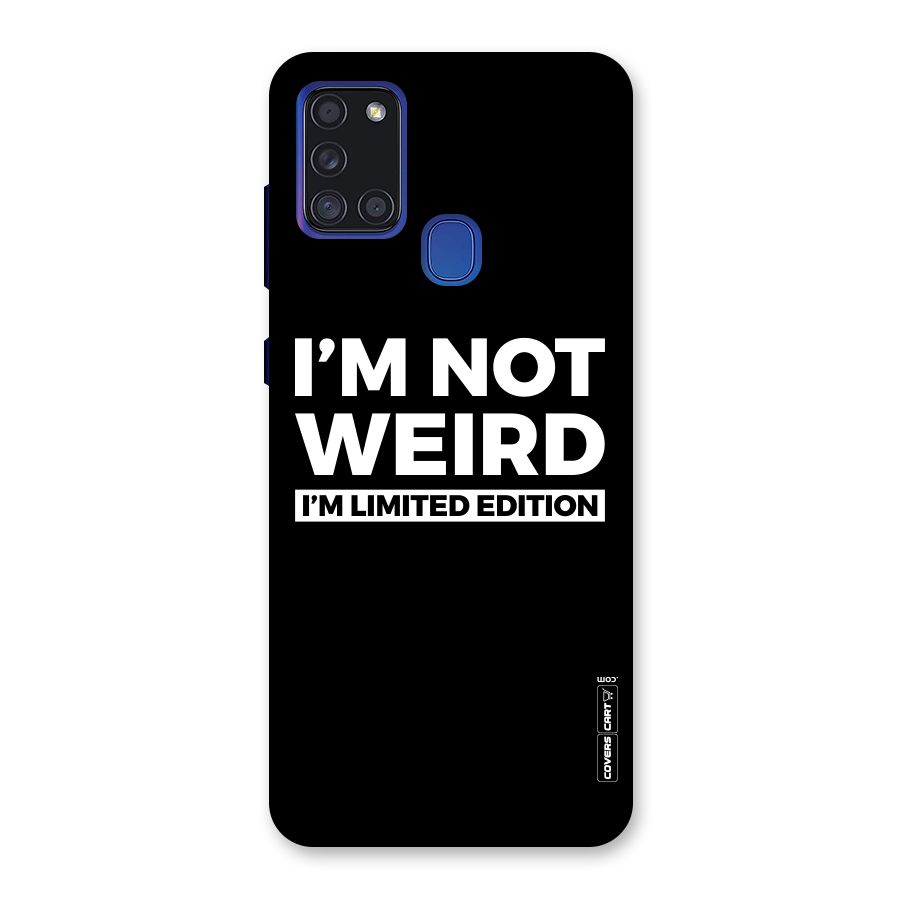 Limited Edition Back Case for Galaxy A21s
