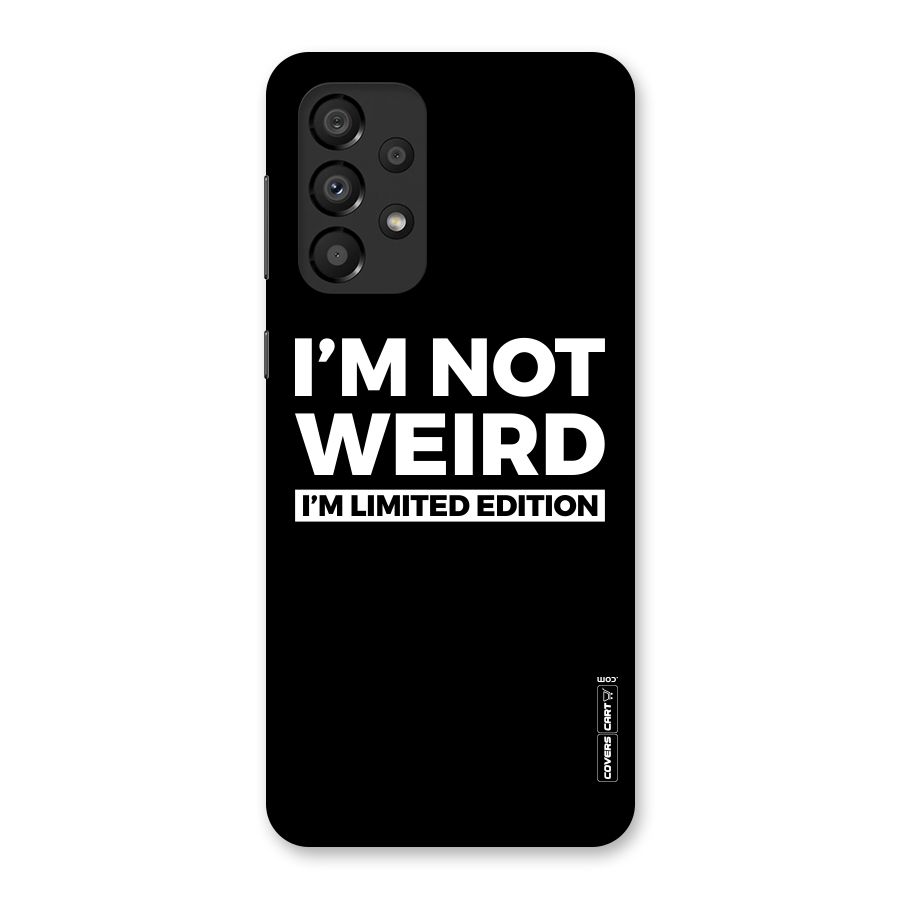 Limited Edition Back Case for Galaxy A33 5G