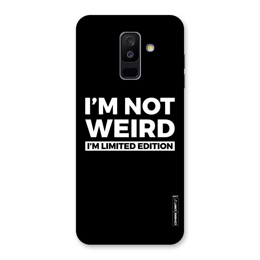 Limited Edition Back Case for Galaxy A6 Plus