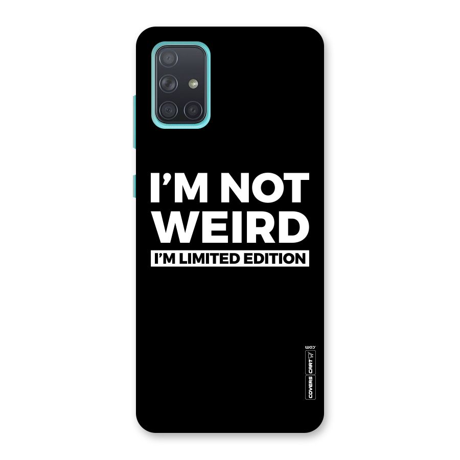 Limited Edition Back Case for Galaxy A71