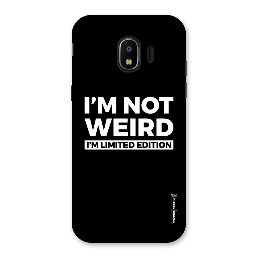 Limited Edition Back Case for Galaxy J2 Pro 2018