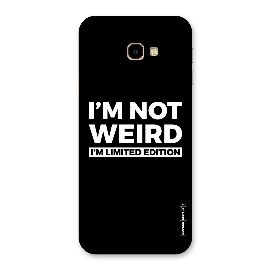Limited Edition Back Case for Galaxy J4 Plus