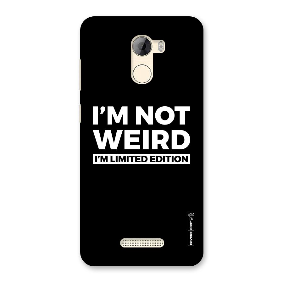 Limited Edition Back Case for Gionee A1 LIte