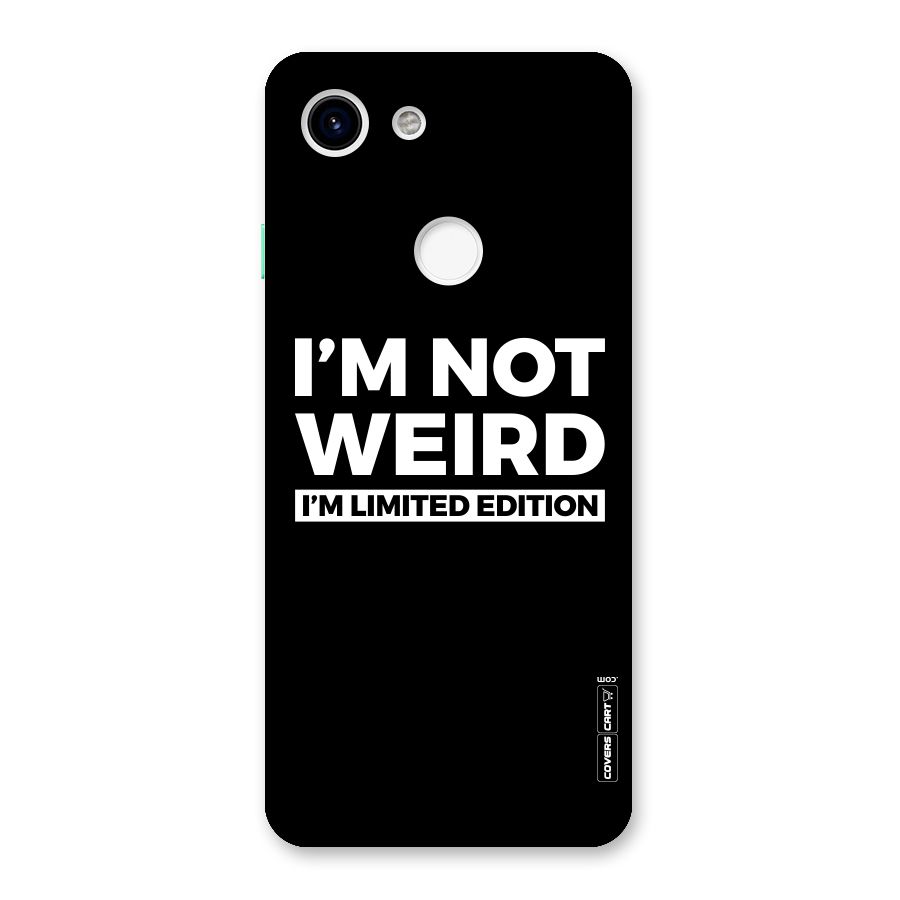 Limited Edition Back Case for Google Pixel 3