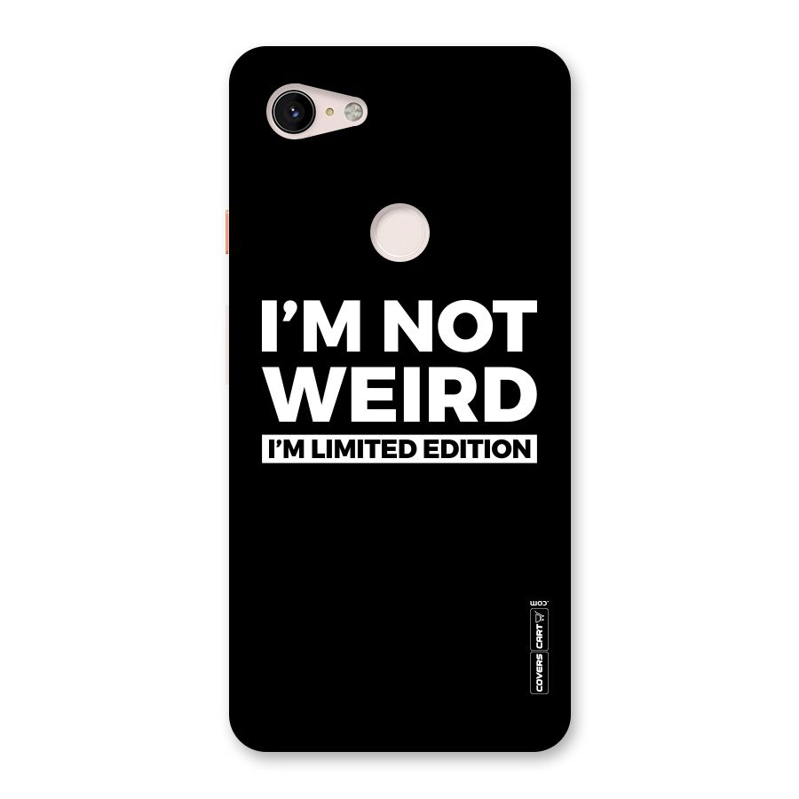 Limited Edition Back Case for Google Pixel 3 XL