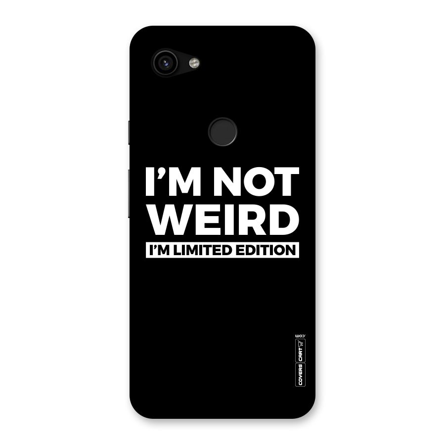 Limited Edition Back Case for Google Pixel 3a XL