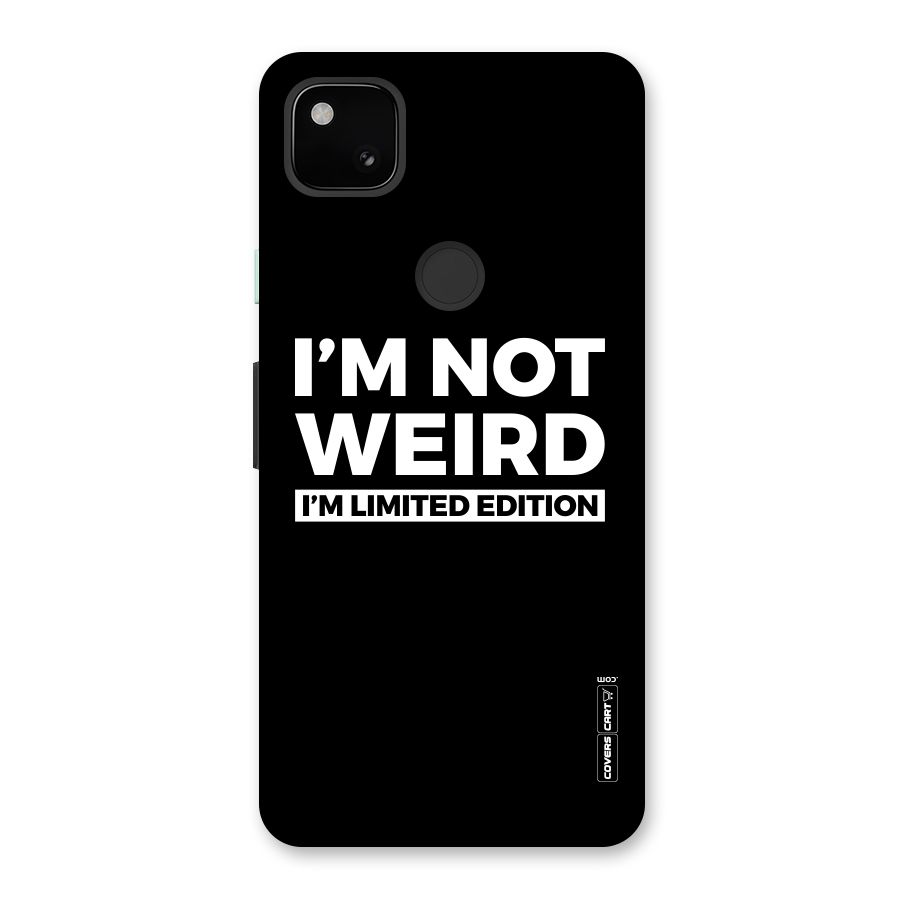 Limited Edition Back Case for Google Pixel 4a