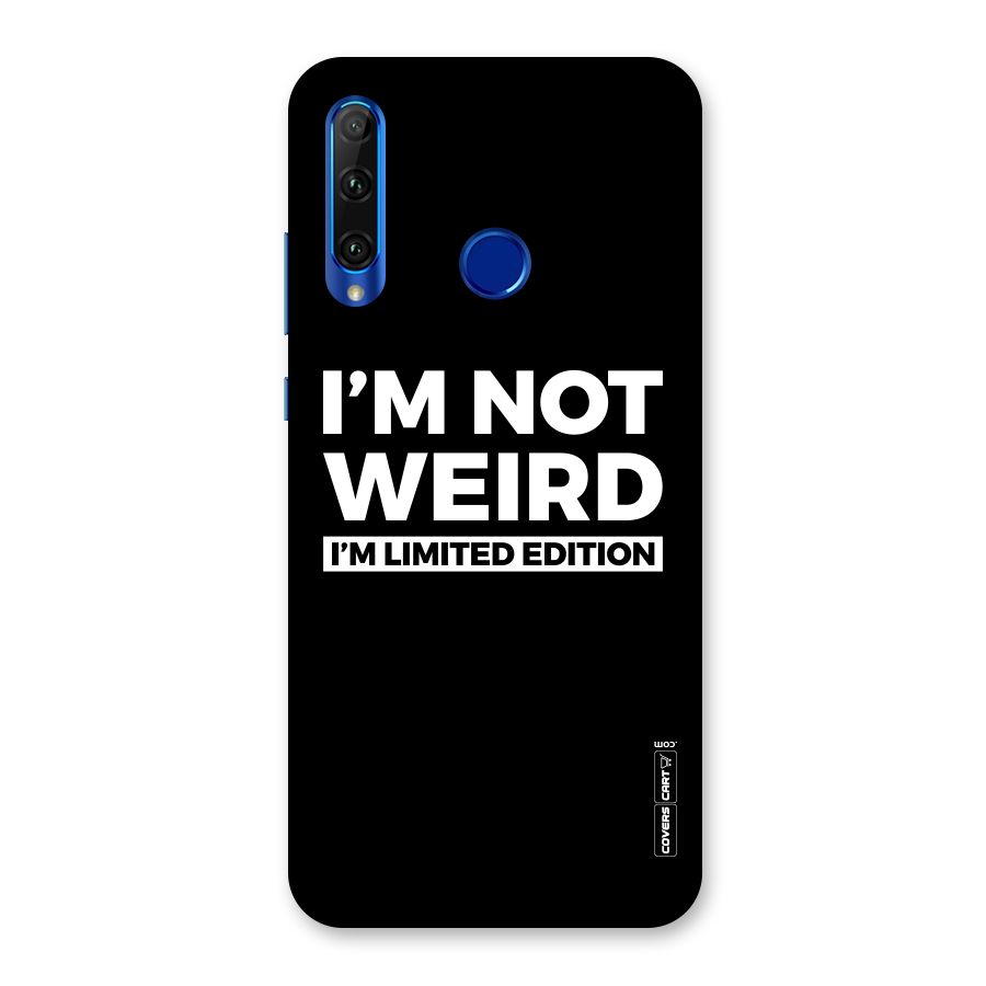Limited Edition Back Case for Honor 20i