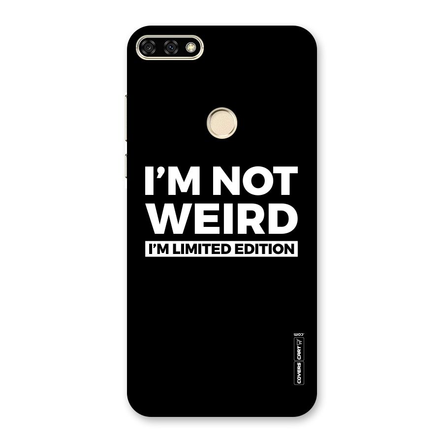 Limited Edition Back Case for Honor 7A