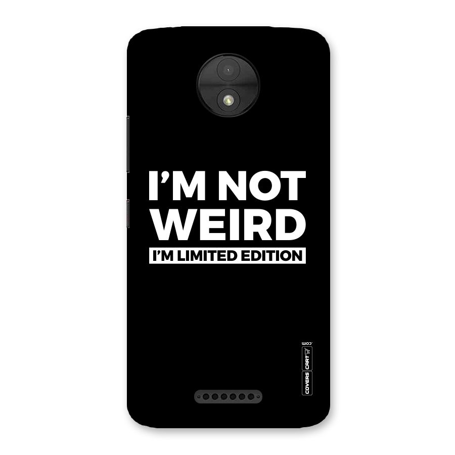 Limited Edition Back Case for Moto C