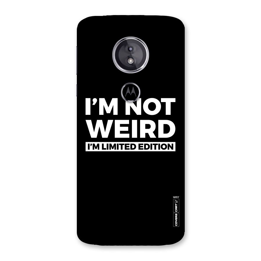 Limited Edition Back Case for Moto E5