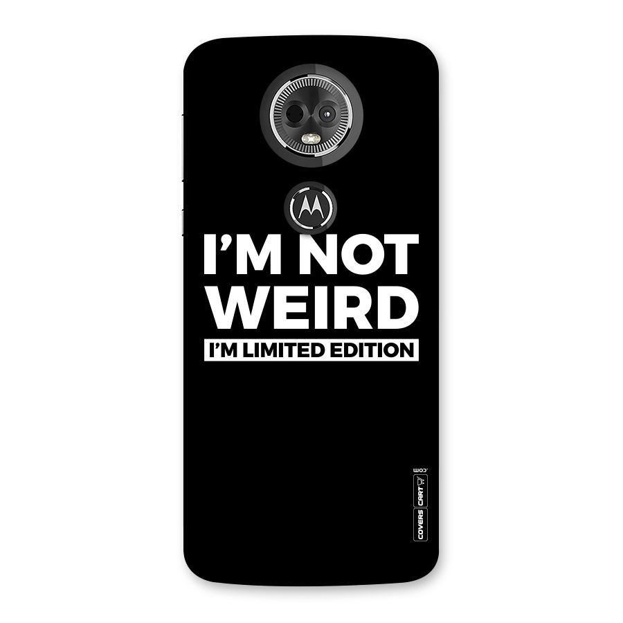 Limited Edition Back Case for Moto E5 Plus