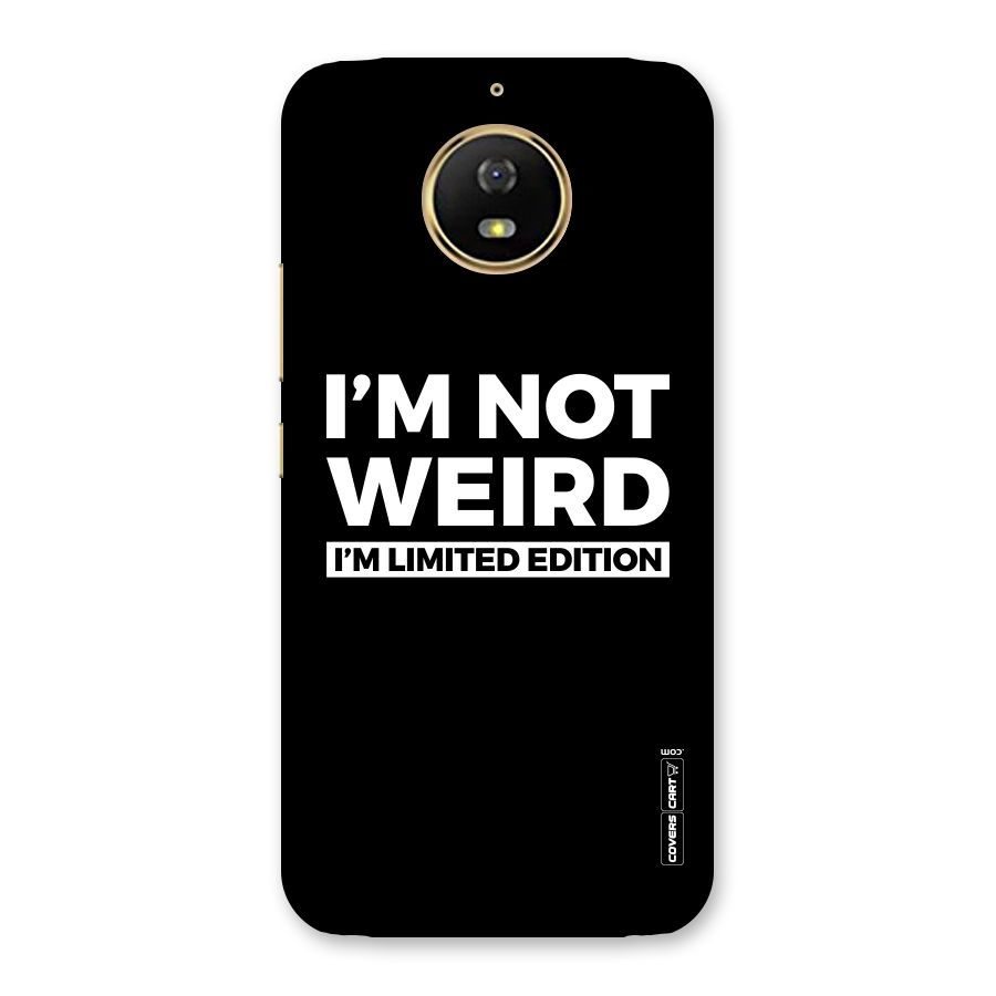 Limited Edition Back Case for Moto G5s