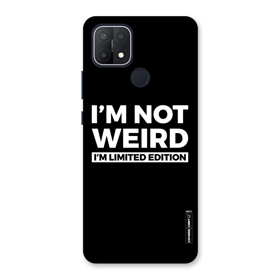 Limited Edition Back Case for Oppo A15