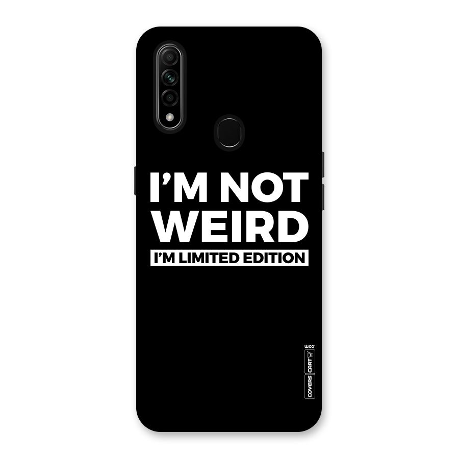 Limited Edition Back Case for Oppo A31