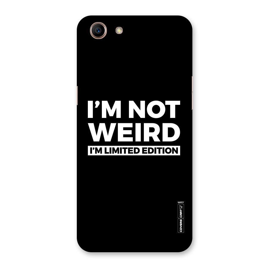 Limited Edition Back Case for Oppo A83 (2018)