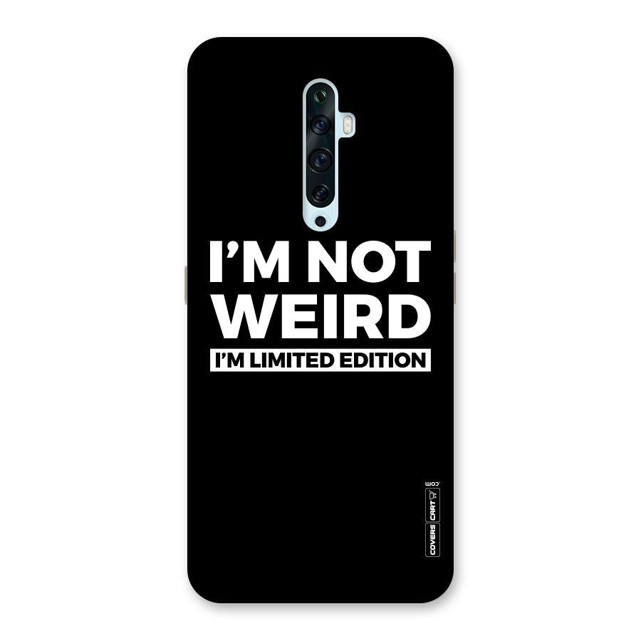 Limited Edition Back Case for Oppo Reno2 F