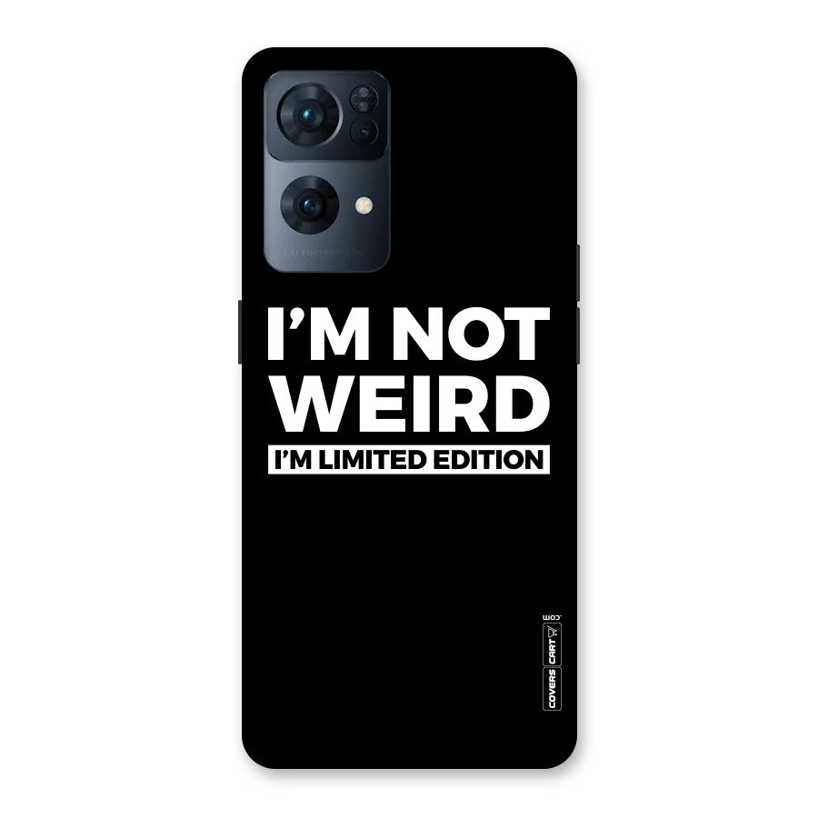 Limited Edition Back Case for Oppo Reno7 Pro 5G