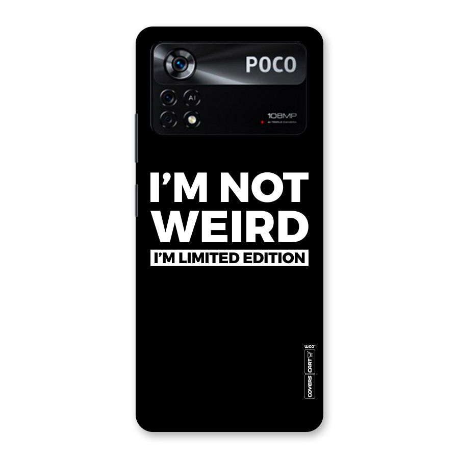 Limited Edition Back Case for Poco X4 Pro 5G