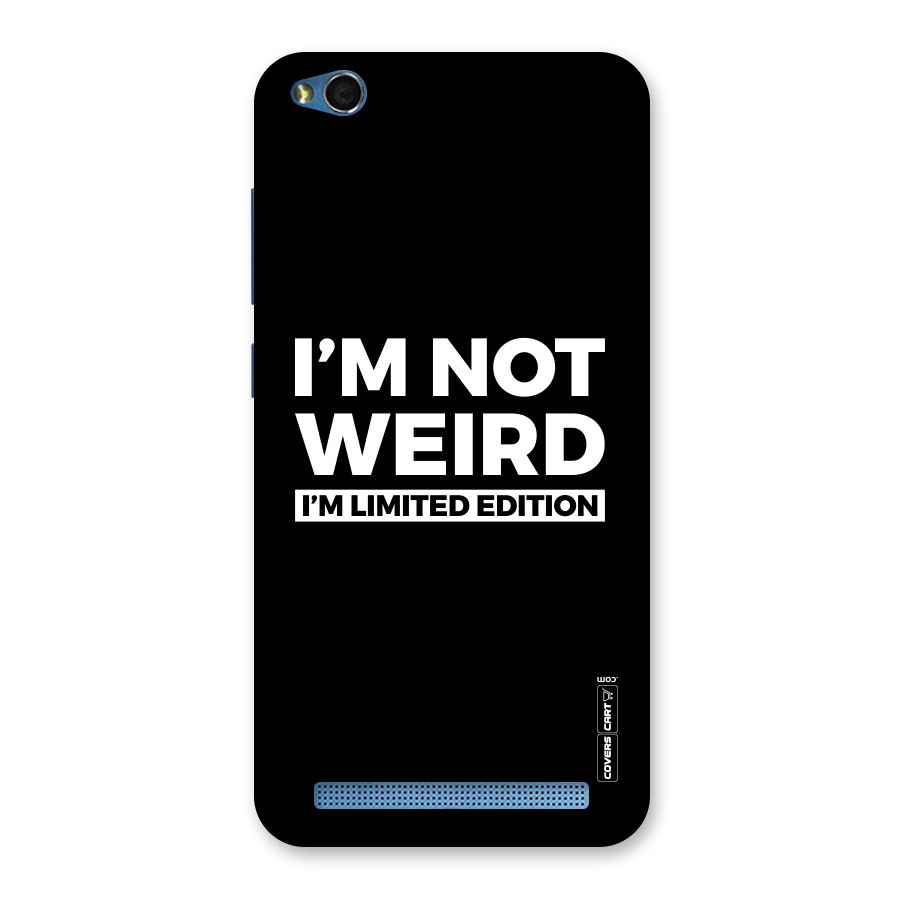 Limited Edition Back Case for Redmi 5A