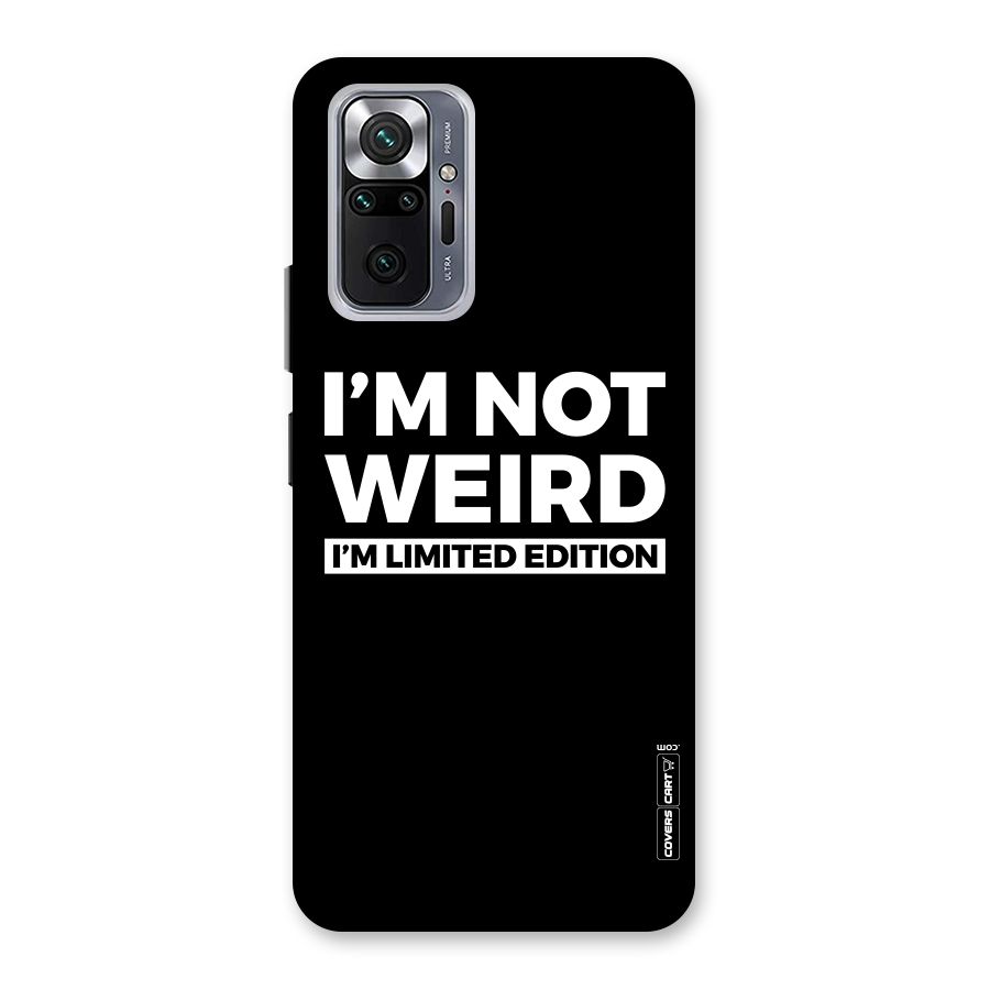 Limited Edition Back Case for Redmi Note 10 Pro Max