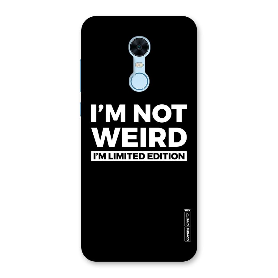 Limited Edition Back Case for Redmi Note 5