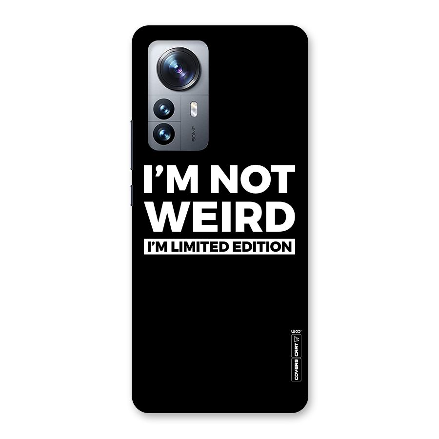 Limited Edition Back Case for Xiaomi 12 Pro