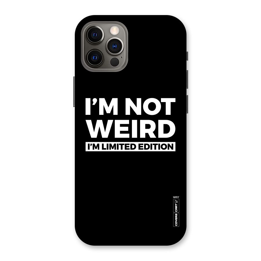 Limited Edition Back Case for iPhone 12 Pro