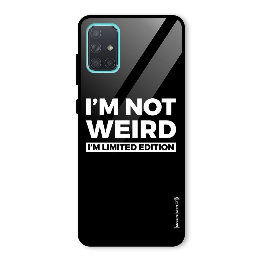 Limited Edition Glass Back Case for Galaxy A71