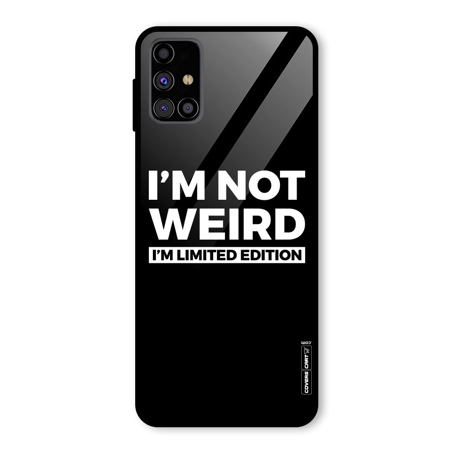 Limited Edition Glass Back Case for Galaxy M31s