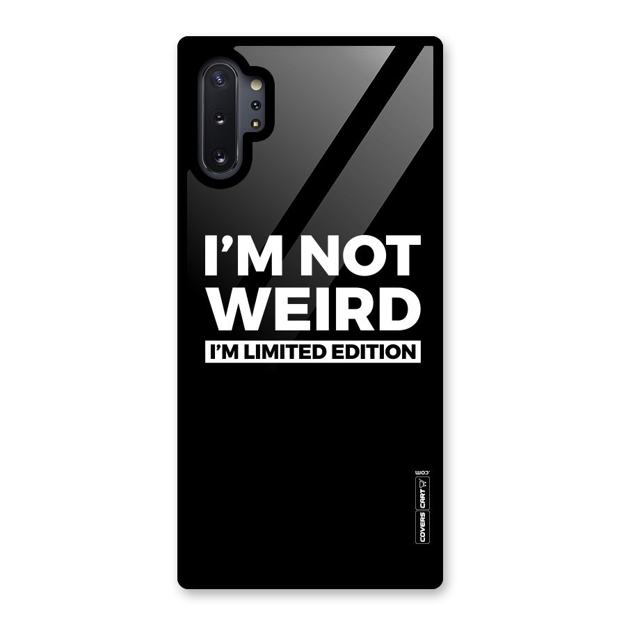 Limited Edition Glass Back Case for Galaxy Note 10 Plus