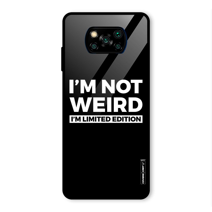 Limited Edition Glass Back Case for Poco X3 Pro