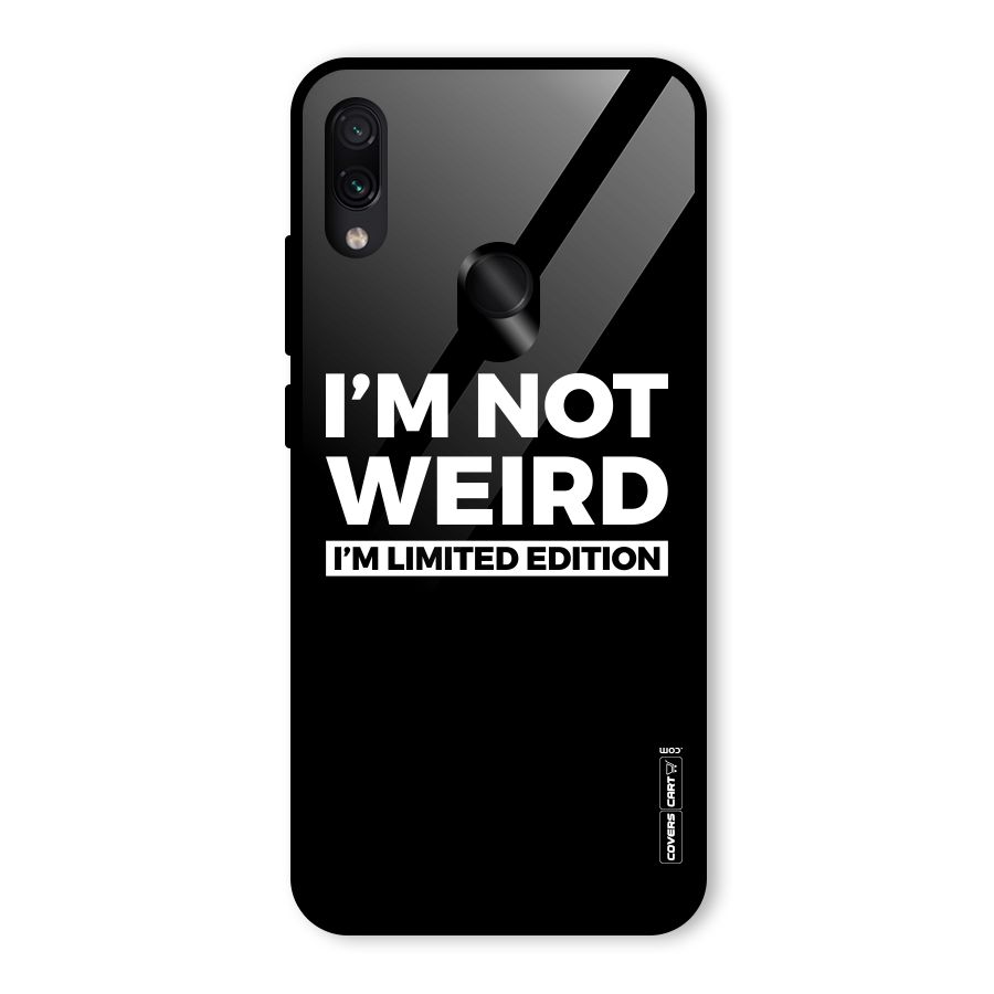 Limited Edition Glass Back Case for Redmi Note 7 Pro