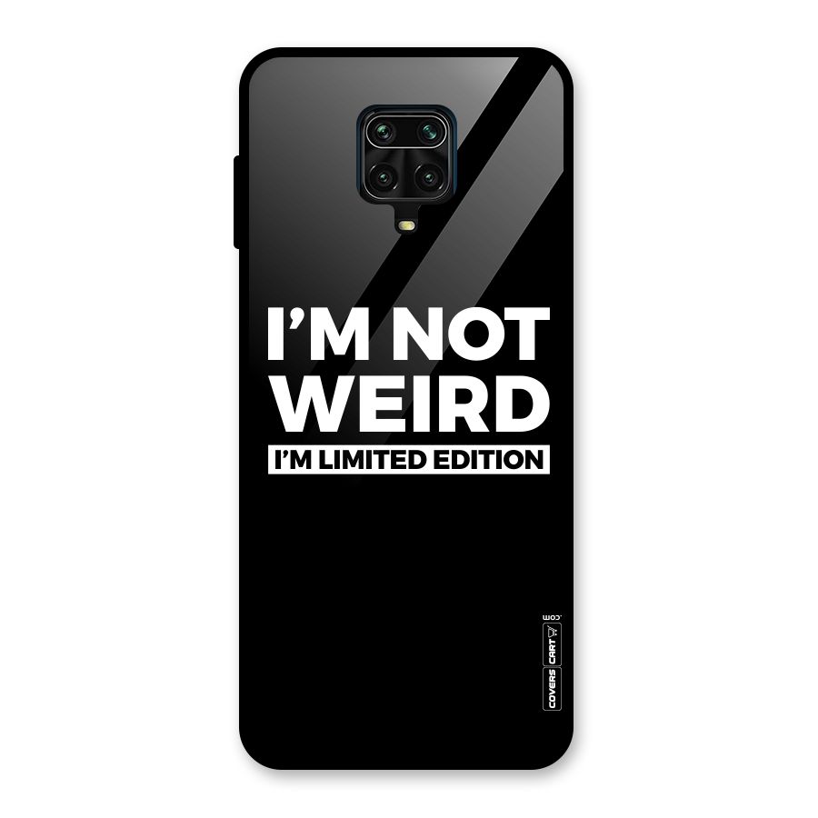 Limited Edition Glass Back Case for Redmi Note 9 Pro Max