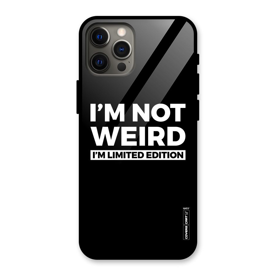 Limited Edition Glass Back Case for iPhone 12 Pro Max
