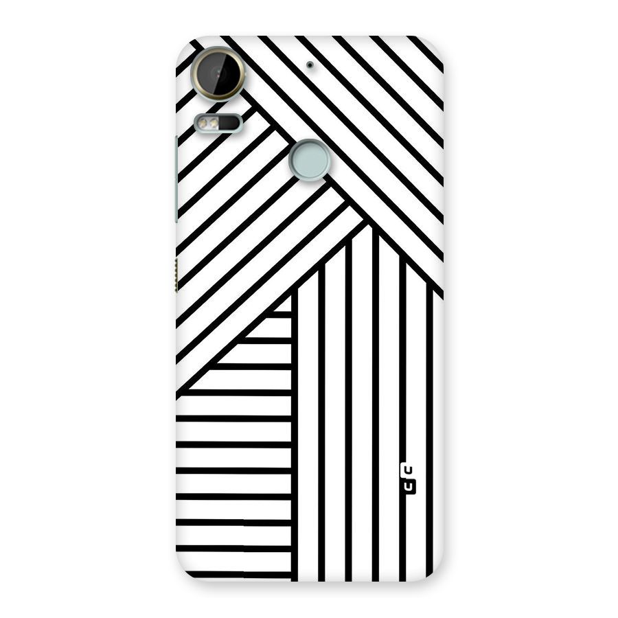 Lines Pattern Stripes Back Case for Desire 10 Pro