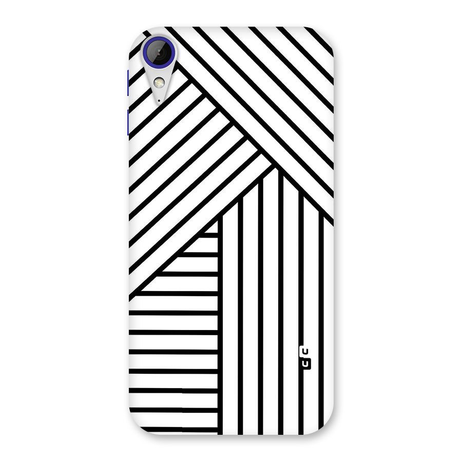 Lines Pattern Stripes Back Case for Desire 830