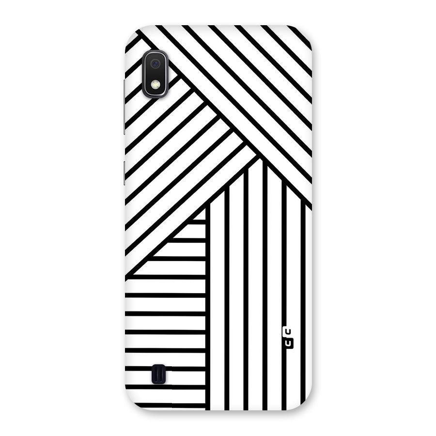 Lines Pattern Stripes Back Case for Galaxy A10