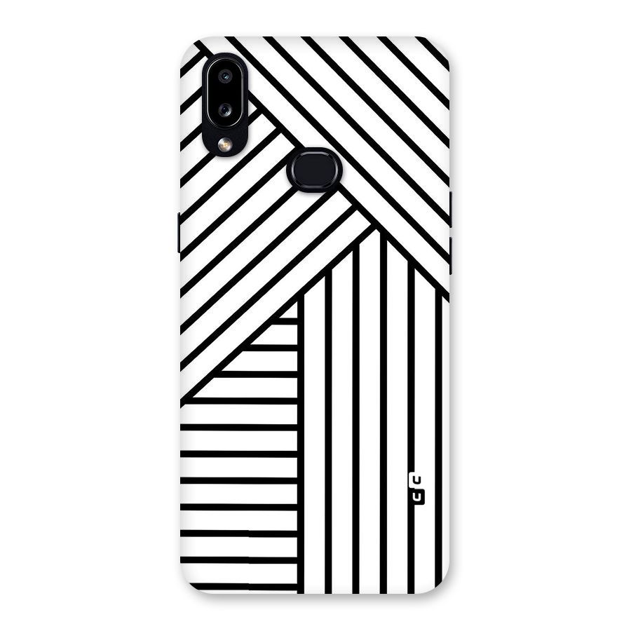 Lines Pattern Stripes Back Case for Galaxy A10s