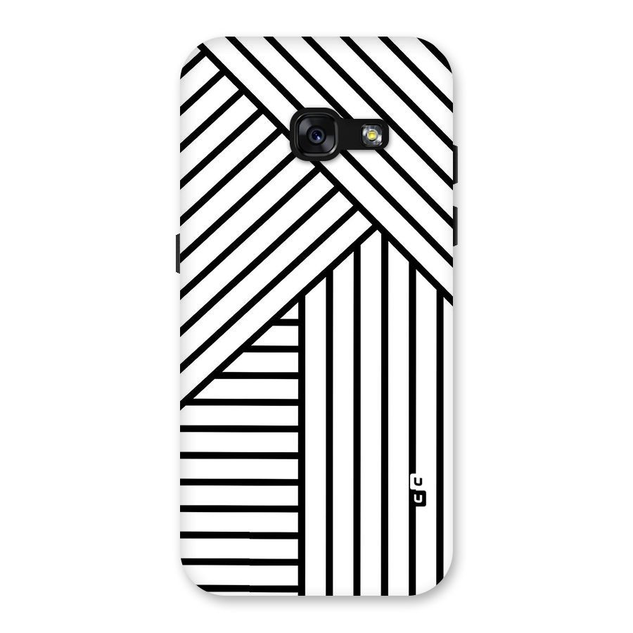 Lines Pattern Stripes Back Case for Galaxy A3 (2017)