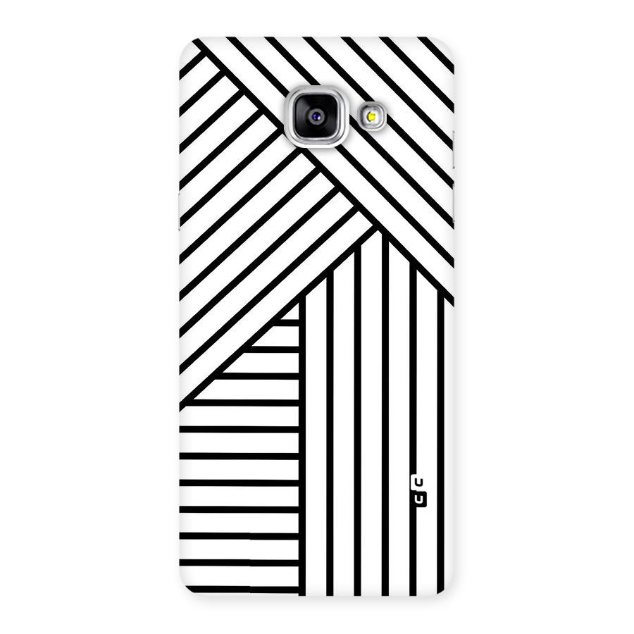 Lines Pattern Stripes Back Case for Galaxy A5 2016