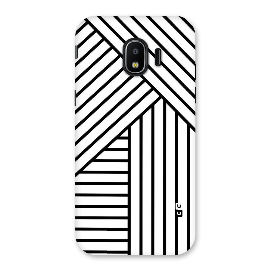 Lines Pattern Stripes Back Case for Galaxy J2 Pro 2018