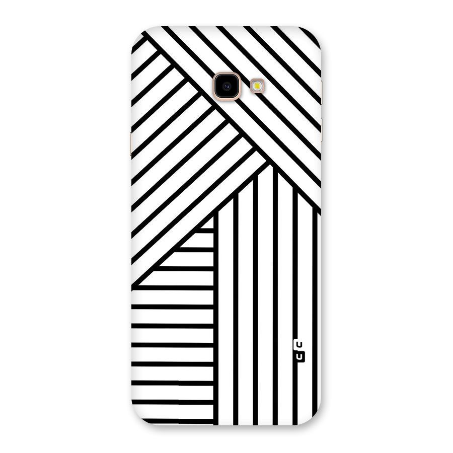 Lines Pattern Stripes Back Case for Galaxy J4 Plus